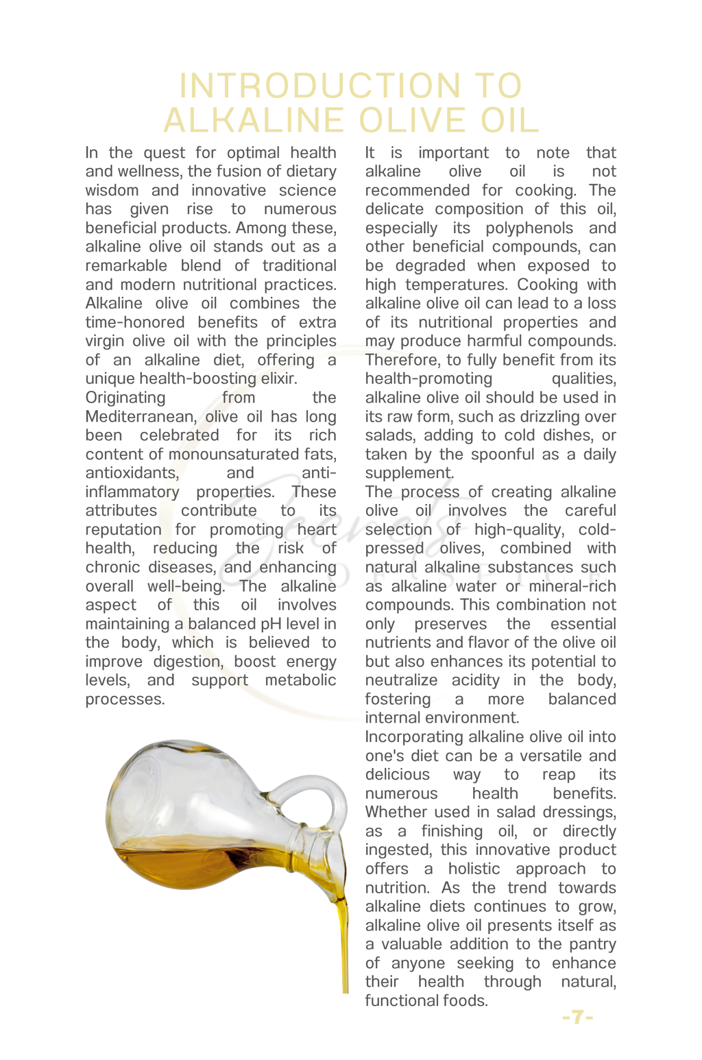 Alkaline Oil Guide