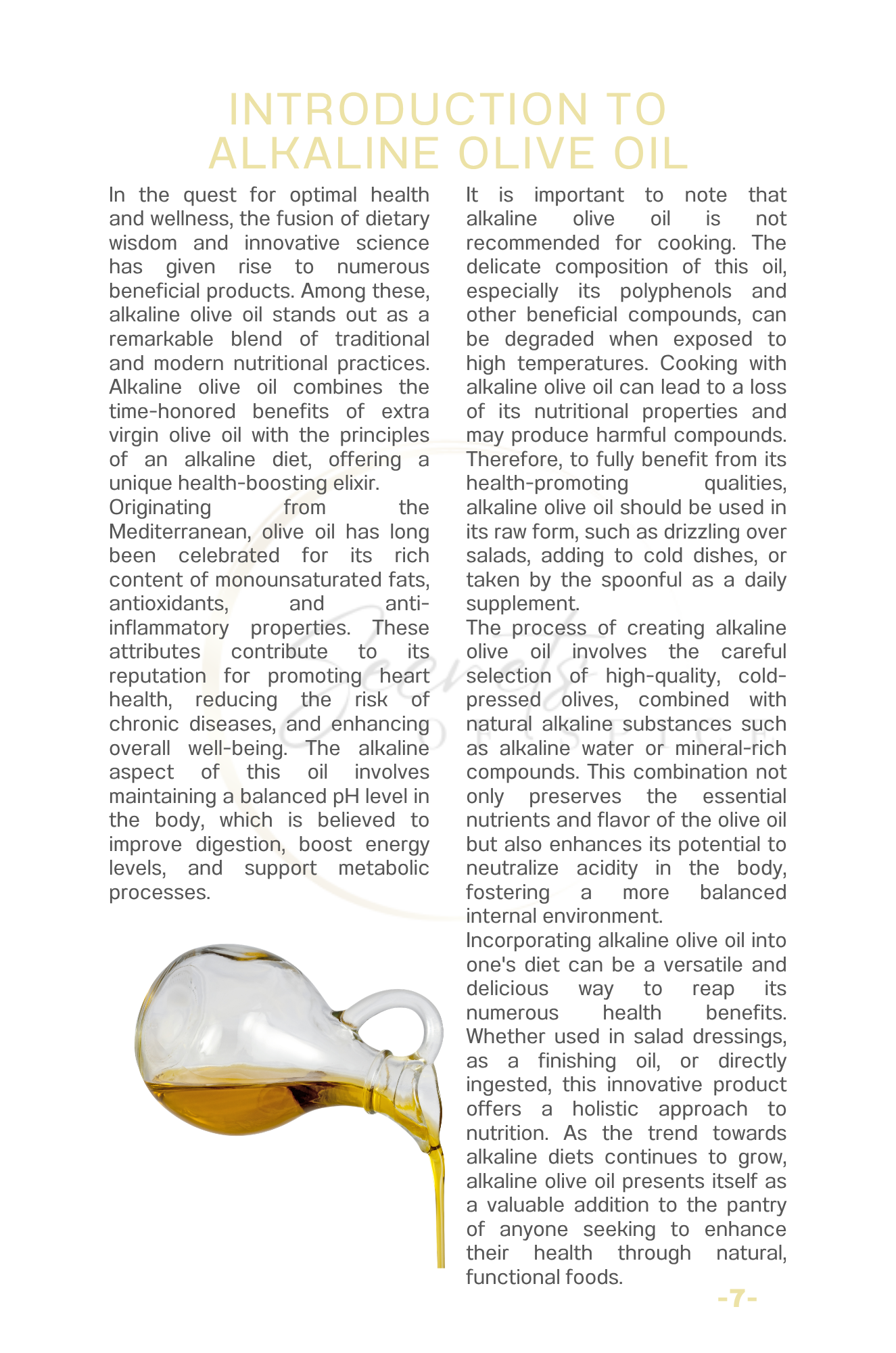Alkaline Oil Guide