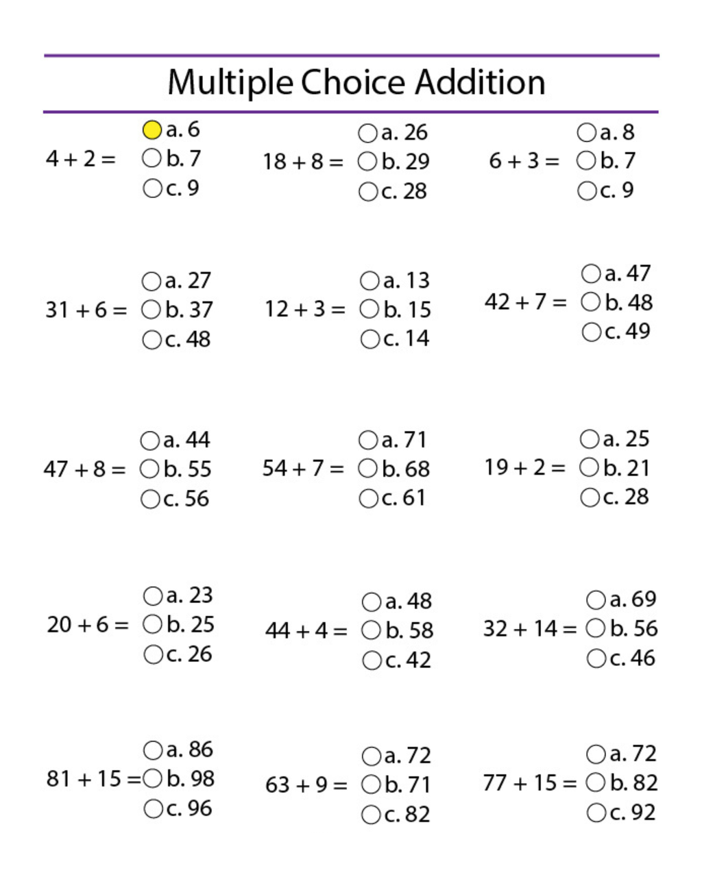 Coloring + Mathmatic 1st & 2nd grade