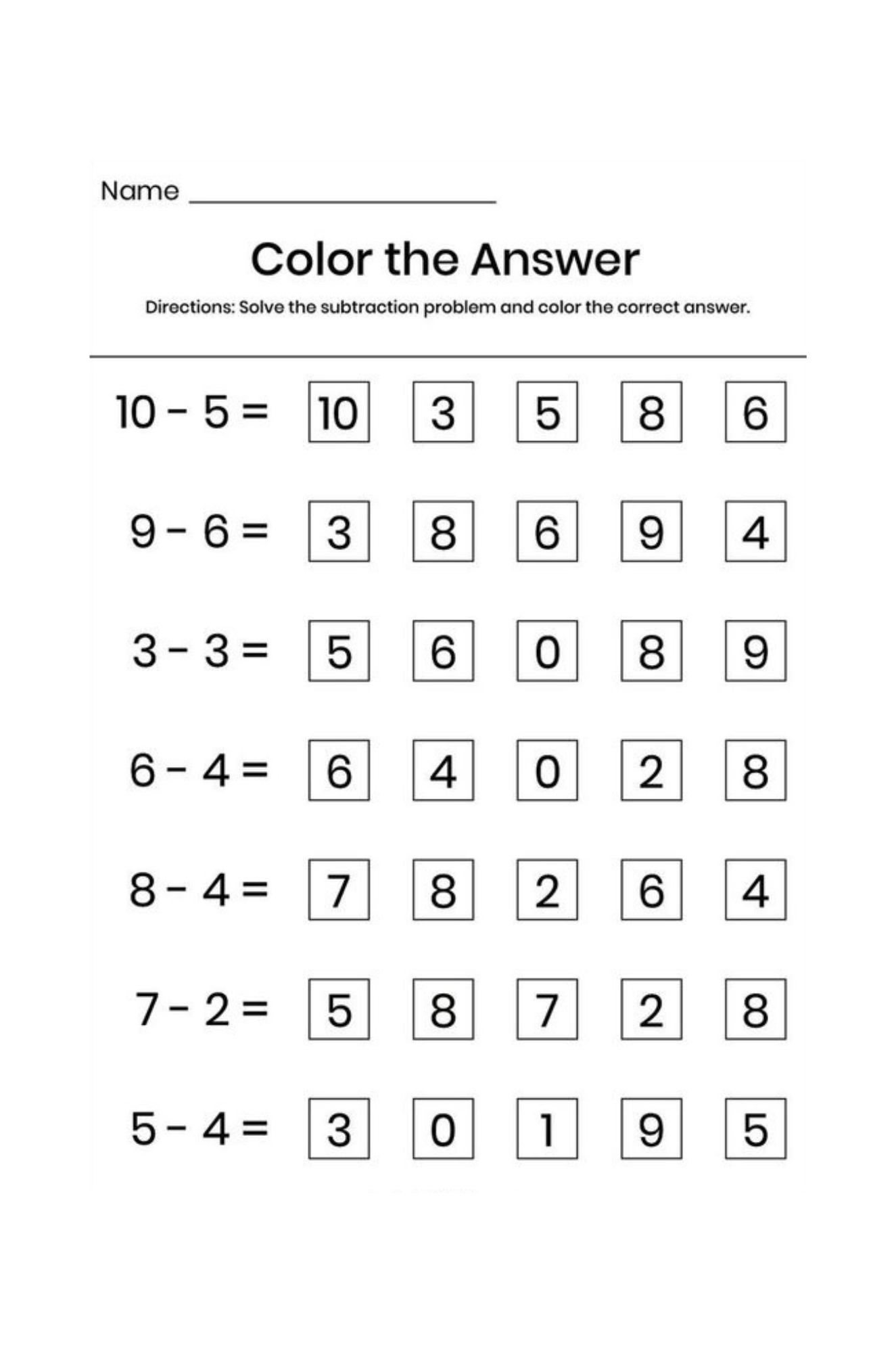 Coloring & Brain Training kids