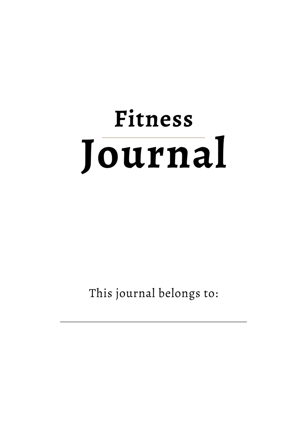 Weekly Fitness