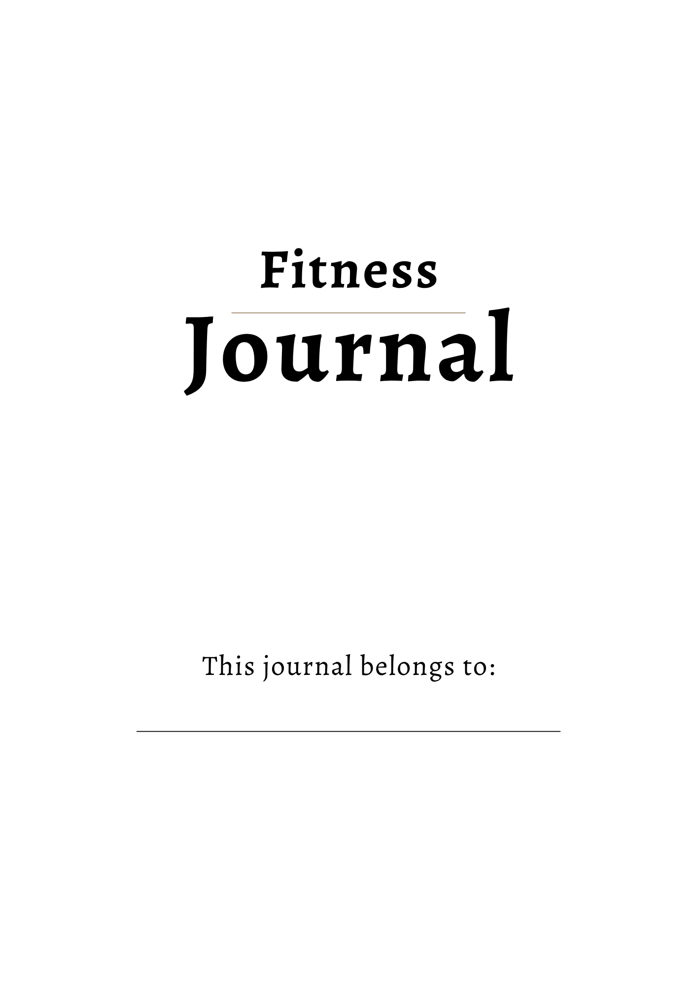 Weekly Fitness