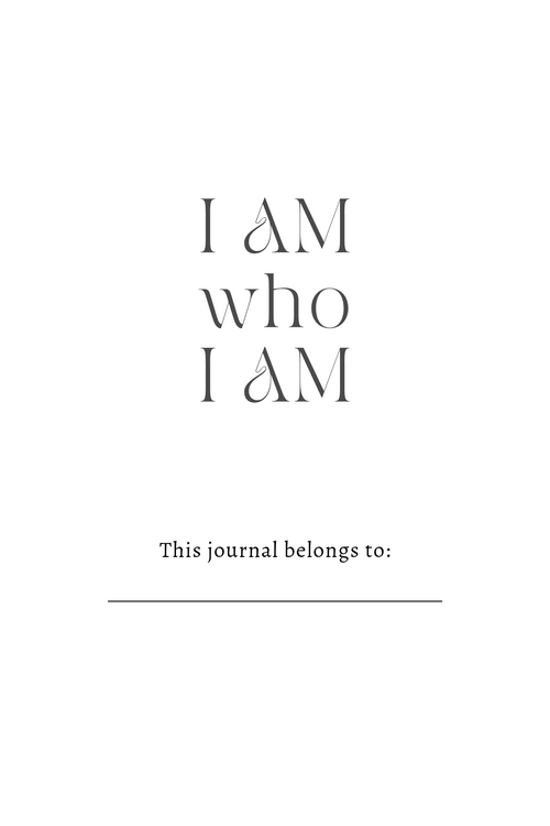 I am who I am